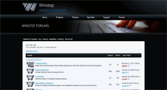 Desktop Screenshot of forums.winstep.net